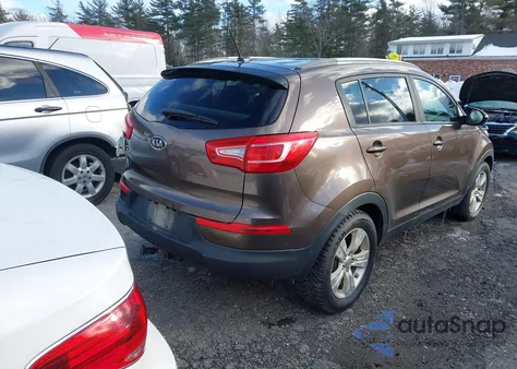 2011 Kia Sportage Lx from USA, damaged, VIN KNDPB3A29B7032563